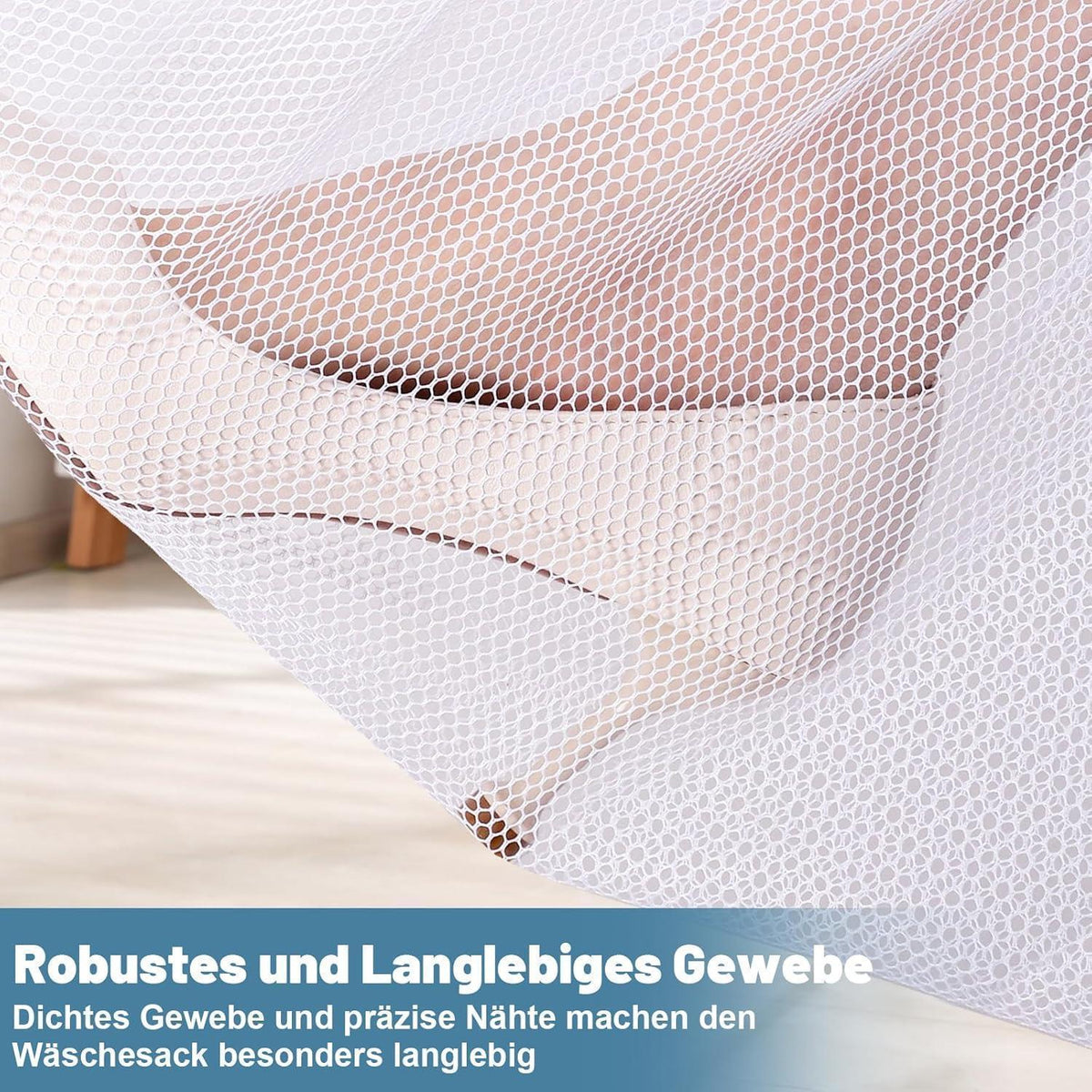 Wäschenetze 2er Set XXL & XXXL – Grobmaschig & Wiederverwendbar