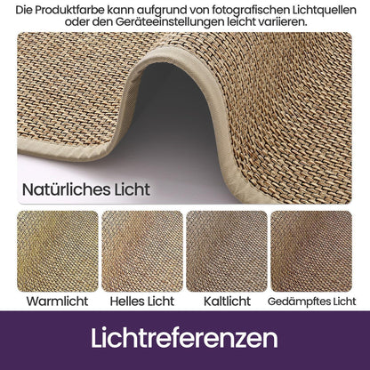 Fußmatte Innen rutschfest 90x140 cm – Saugstark & Beige