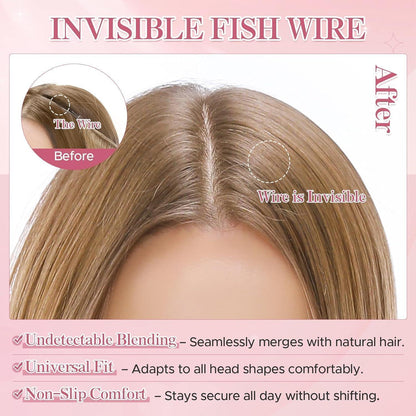 Remy Echthaar Extension – Unsichtbare Tresse, 40cm, #12p613