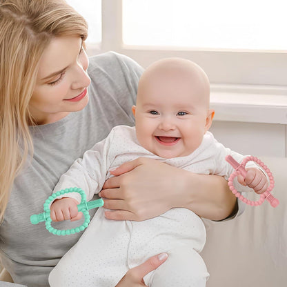 Silikon Beißring für Babys – BPA-frei & zur Zahnfleischmassage