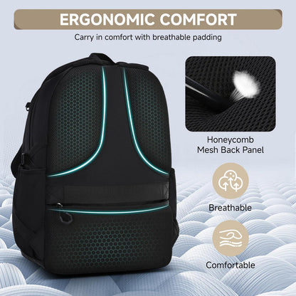 Schulrucksack Jungen Teenager – Wasserdicht & Trolley-Kompatibel