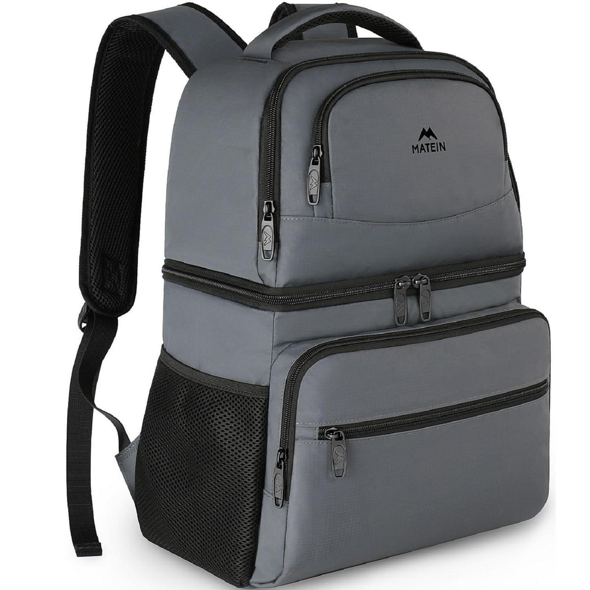 Kühlrucksack 34L – 40 Dosen, Thermo Rucksack für Picknick & Camping