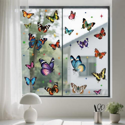 Fensterbilder Schmetterlinge – Lebendig & Doppelseitig