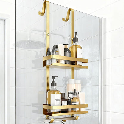 Duschablage ohne Bohren – Edelstahl Badezimmer Organizer