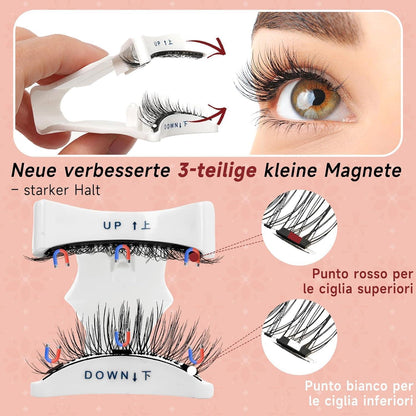 Magnetische Wimpern ohne Kleber – Schnell & Einfach Anzuziehen