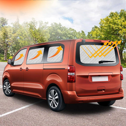 Thermomatte Citroen Dispatch 2017-2026 LWB – Sonnenschutz & Wärmeisolierung