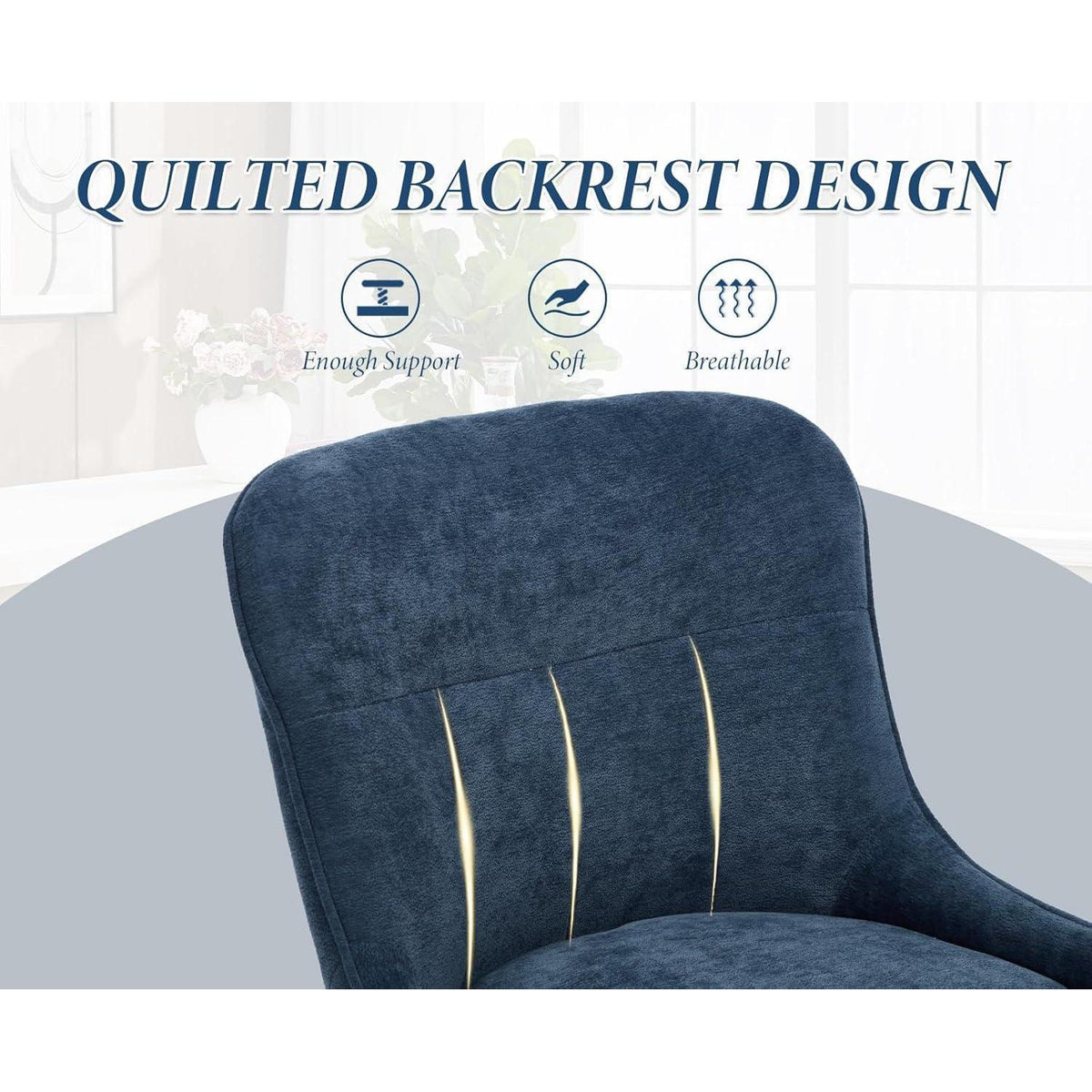 Chenille Barhocker 2er Set – Modern & Bequem