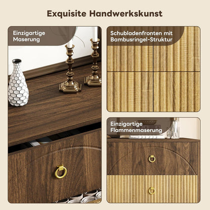 Modernes Sideboard mit 6 Schubladen – Vielseitiger Stauraum