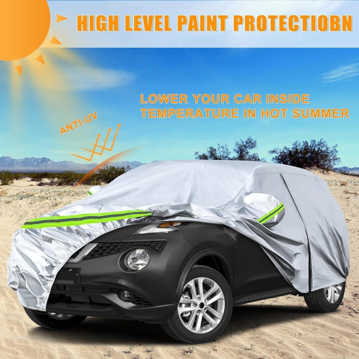 Wasserdichte Autoabdeckung für Nissan Juke 2010-2022