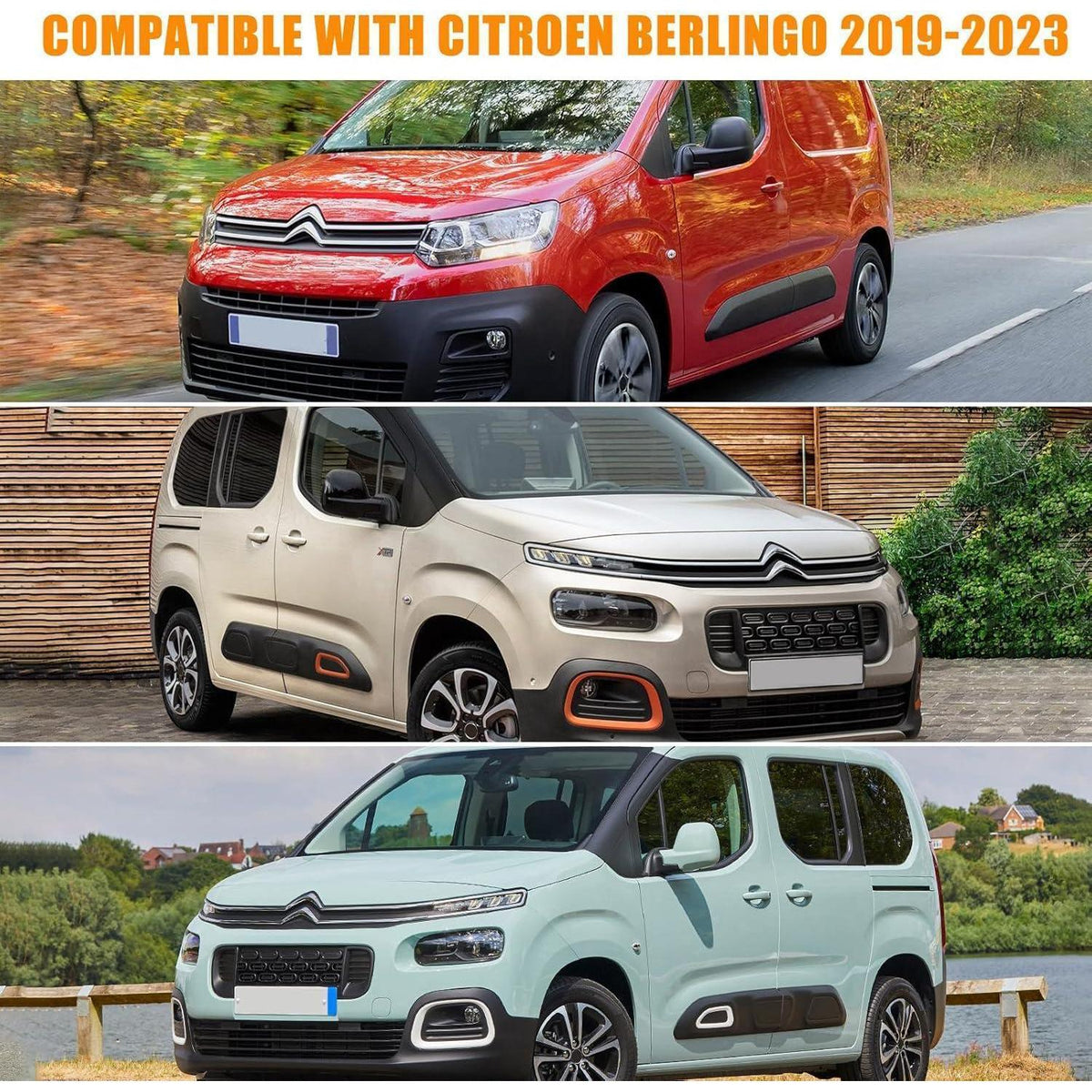 Auto Abdeckung für Citroen Berlingo 2018-2023 LWB – Allwetterschutz