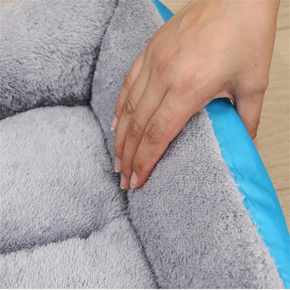 Orthopädisches Hundebett Orange L – Weich & Rutschfest