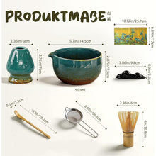 Matcha Set 8-teilig – Premium Teezeremonie mit Keramikschale