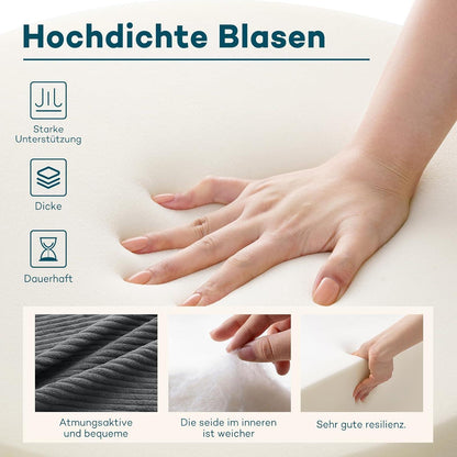 Faltbares Schlafsofa 3-in-1 – Schlafsessel & Gästebett Grau
