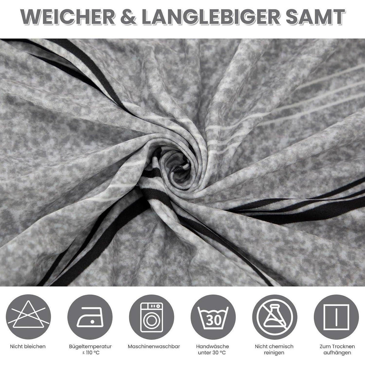 Stretch Stuhlhussen 4er Set – Elastische Möbelbezüge für Stühle