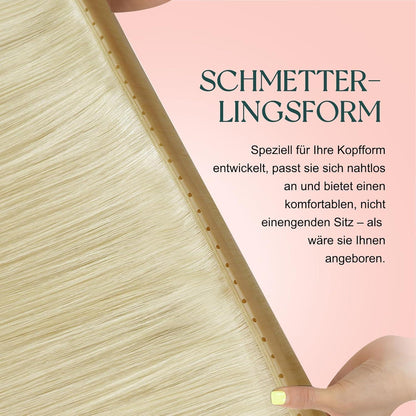 Blond Echthaar Tressen – 50cm, 100g, #60