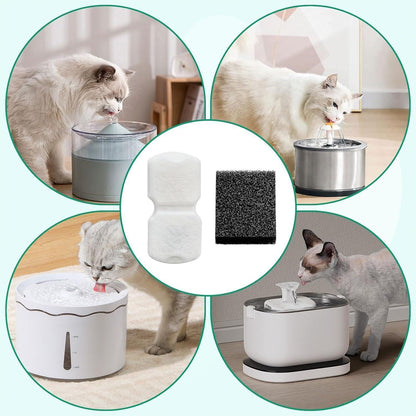 Katzenbrunnen Filter 32er Pack – Ersatzfilter für sauberes Wasser