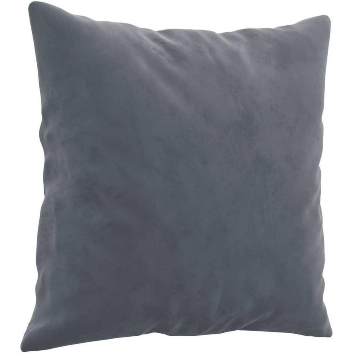 2-Sitzer Sofa Samt Dunkelgrau – Modernes Mini Sofa mit Kissen