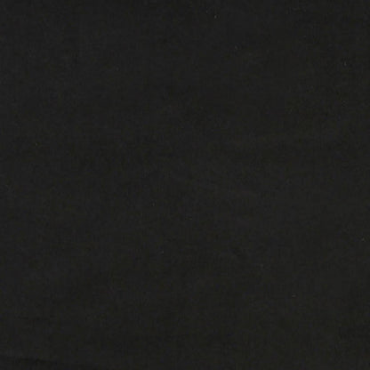2-Sitzer Sofa Samt Schwarz – Modernes Mini Sofa mit Kissen