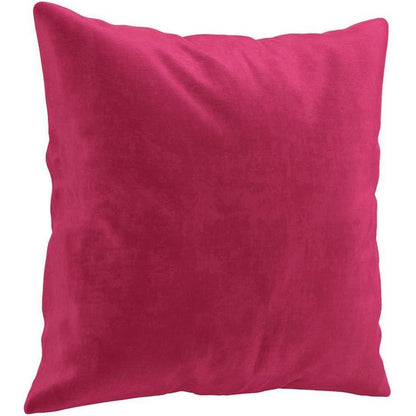 2-Sitzer Sofa Samt Weinrot – Modernes Mini Sofa mit Kissen