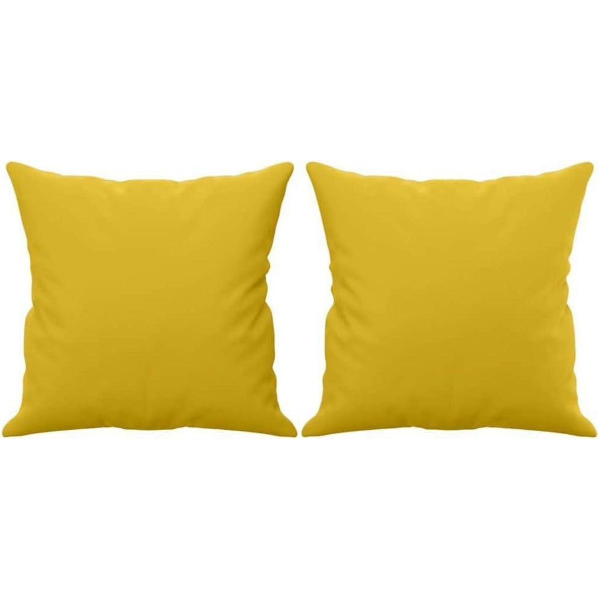 2-Sitzer Sofa mit Schlaffunktion, Gelb, Samt, 120cm