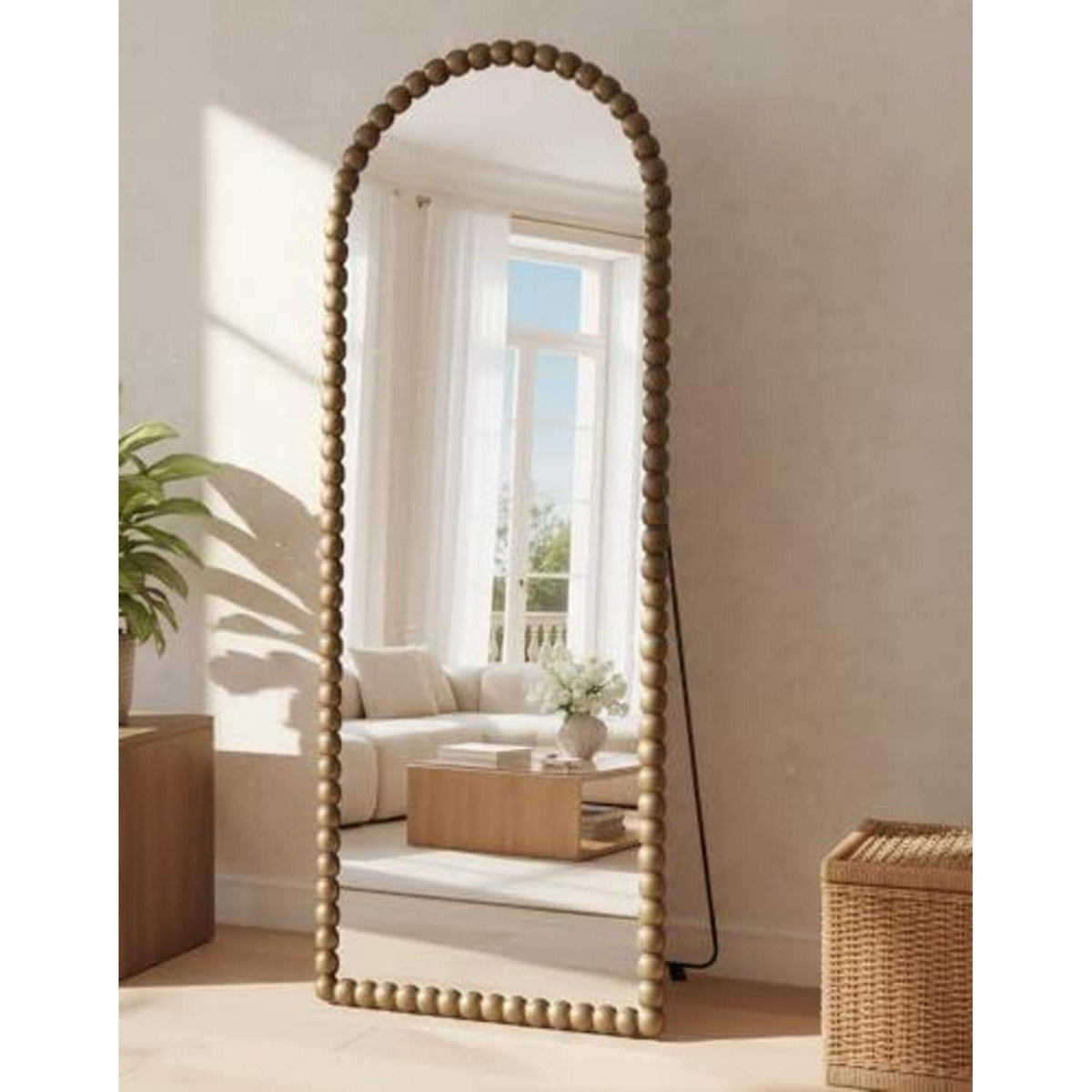 Ganzkörperspiegel 180x71cm – Arch Design, Bronze