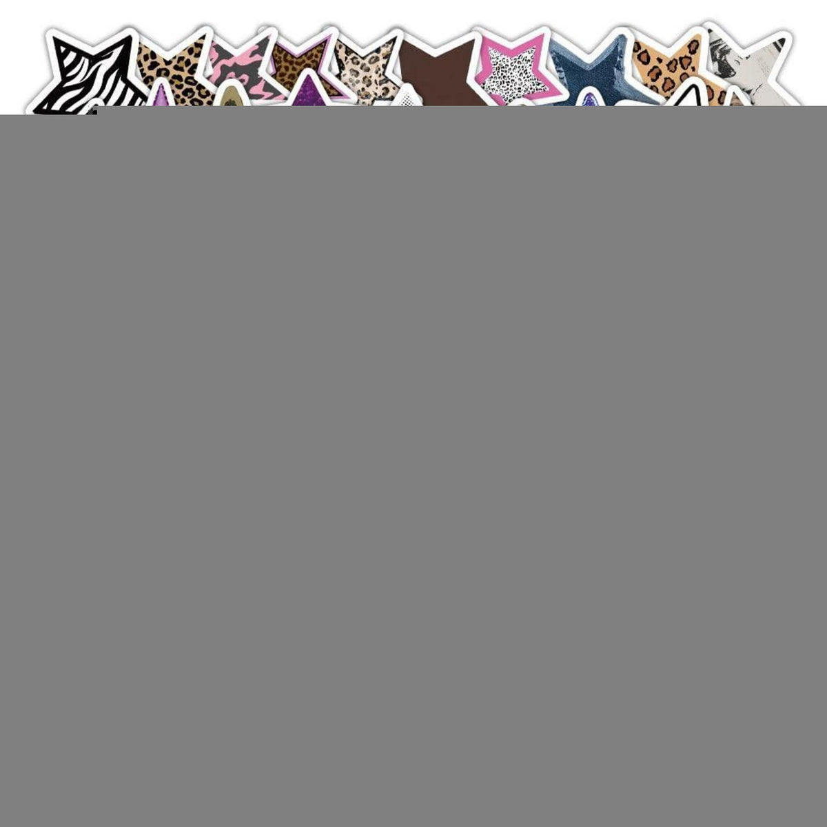 100 Sterne Aufkleber Set – Wasserdicht & Vielseitig