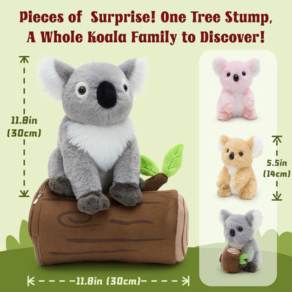 XXL Koala Kuscheltier mit Baby – Plüschtier für Kinder