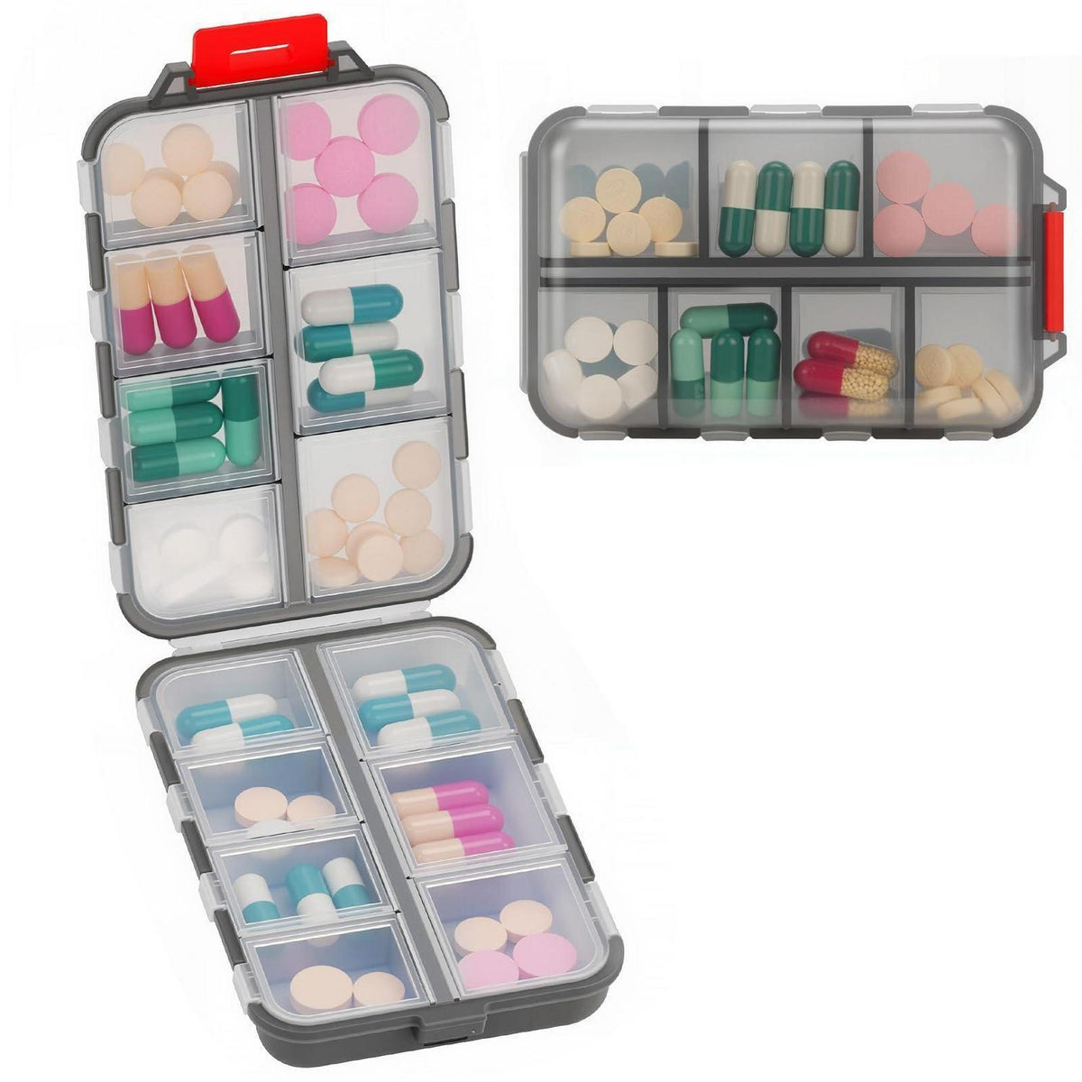Tablettenbox 7 Tage – Pillendose für Reise & Alltag