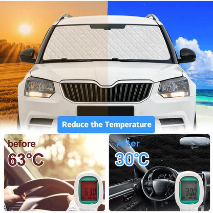 Thermomatte Skoda Yeti 5L 2009-2017 – Fahrerhaus Innen Sonnenschutz