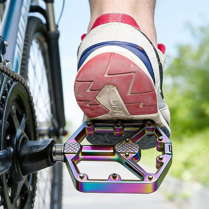 Aluminium Fahrradpedale 9/16" MTB mit Anti-Rutsch-Nägeln