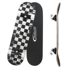 Komplett Skateboard 31 Zoll – Checkerboard Design für Anfänger