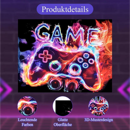 Gaming Teppich Controller Design – Rutschfest & Weich 80x120cm