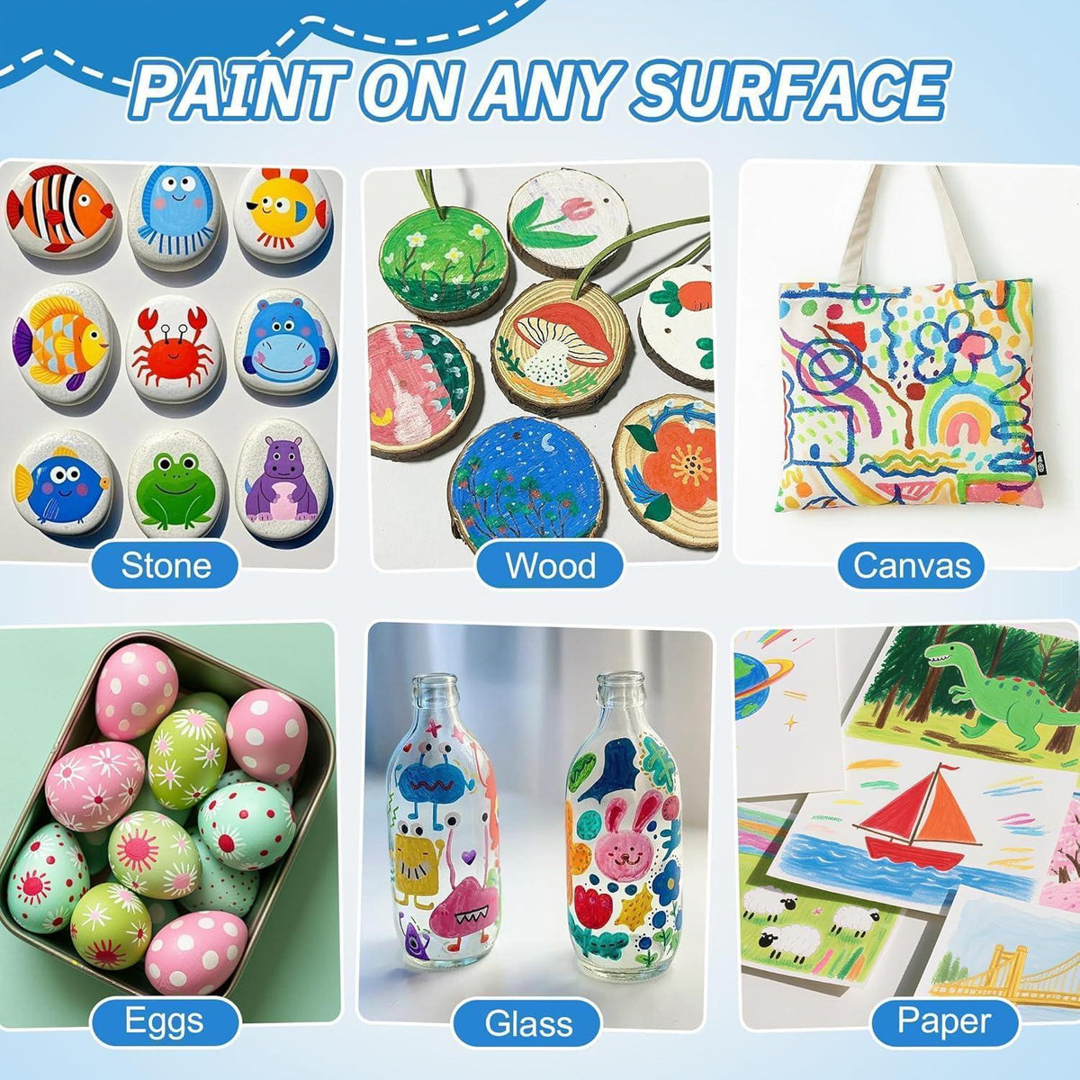 25 Marker-Set | Mehrfarbig zum Zeichnen & Basteln