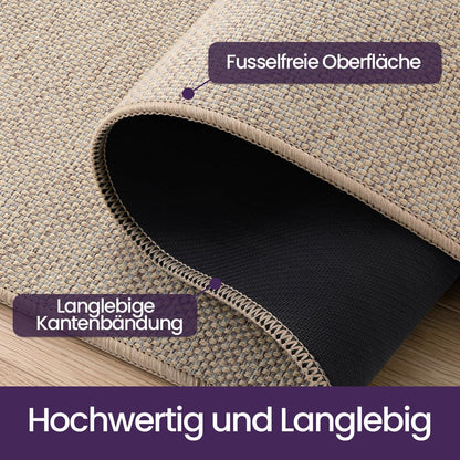 Schmutzfangmatte Innen 120x180 cm – Rutschfest & Beige