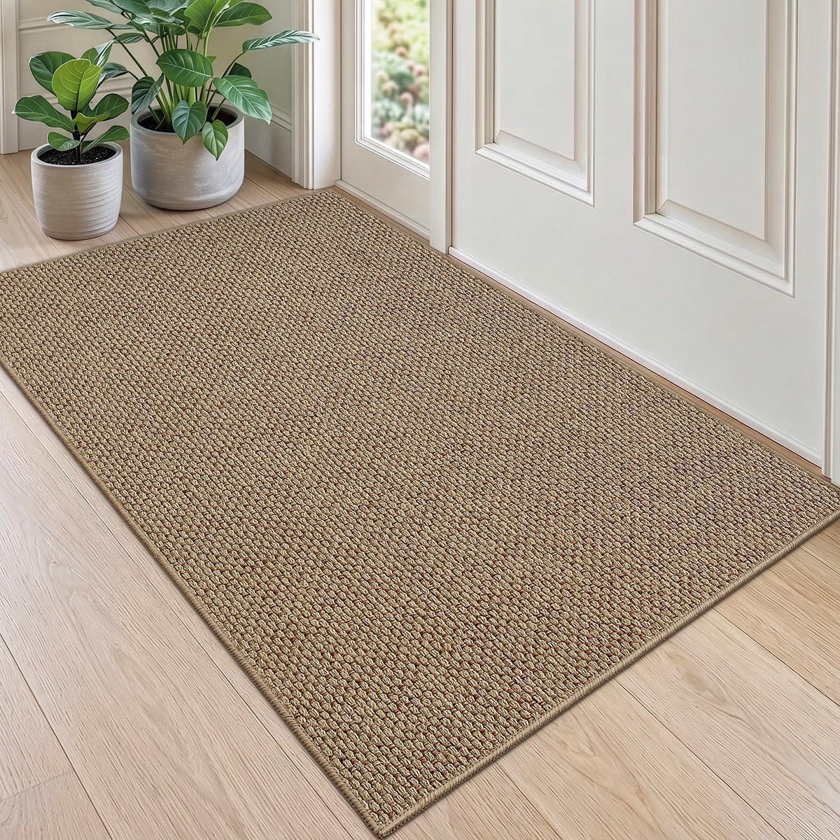 Schmutzfangmatte Innen 90x140 cm – Rutschfest & Dunkelbeige