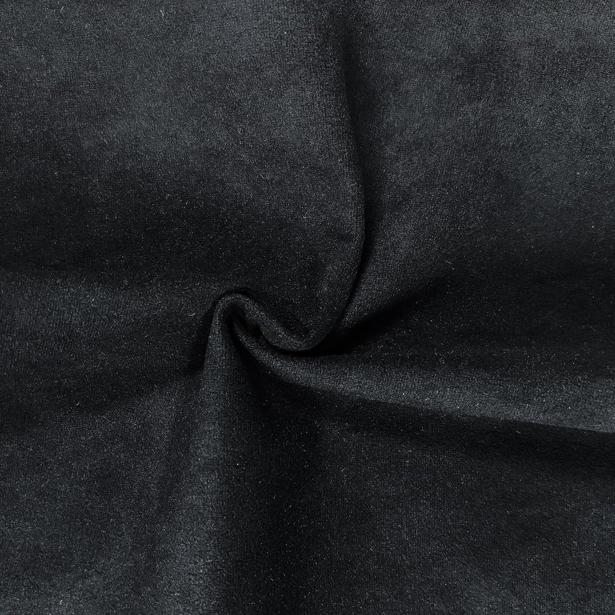 2-Sitzer Couch Schwarz mit Stauraum & Velvet
