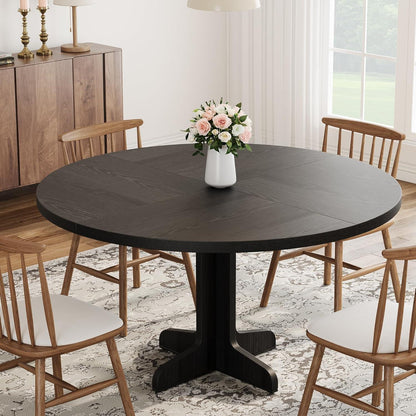 Runder Esstisch 120cm – Landhausstil für 4-6 Personen