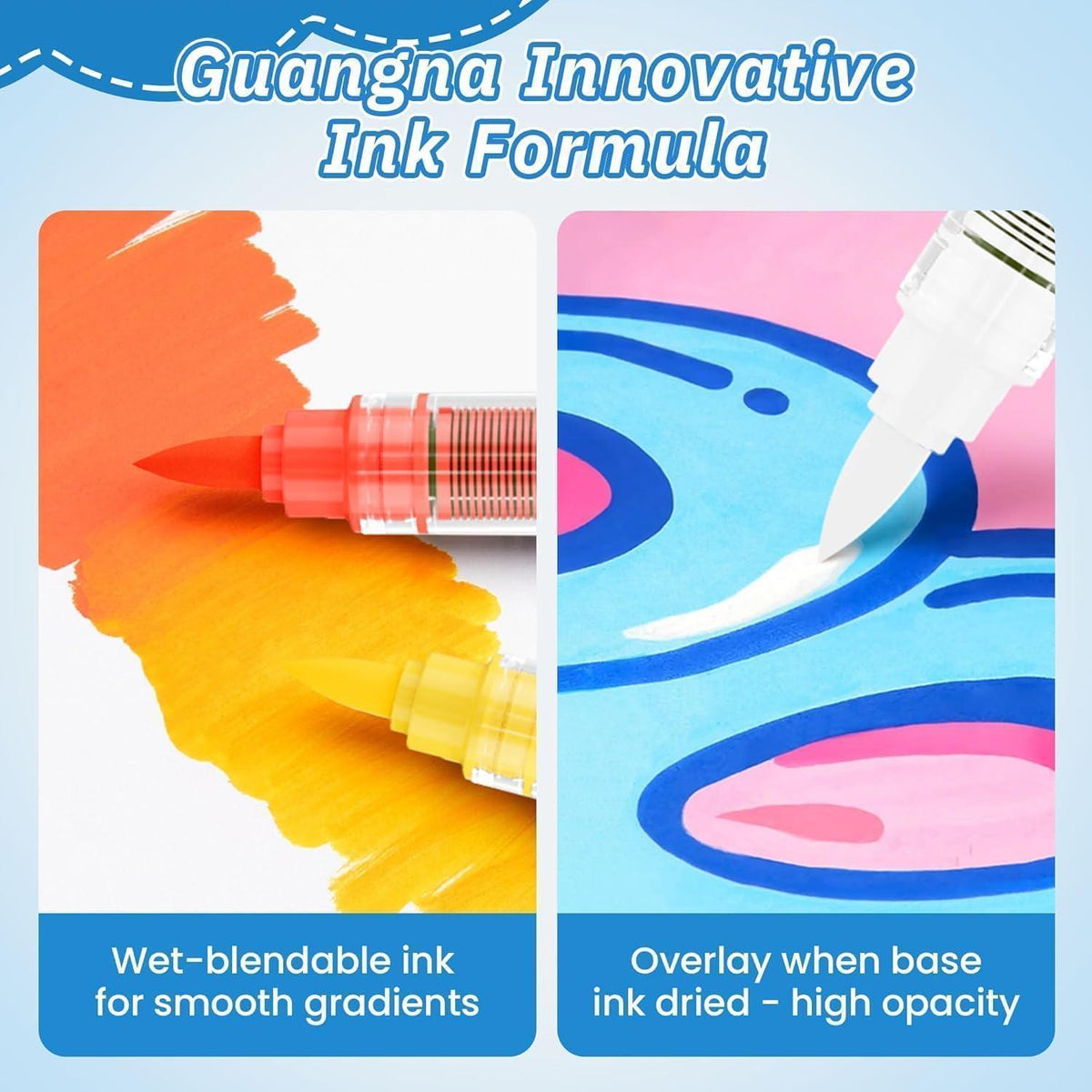 Acrylmarker Set 366 Farben – Filzstifte für Basteln & Zeichnen
