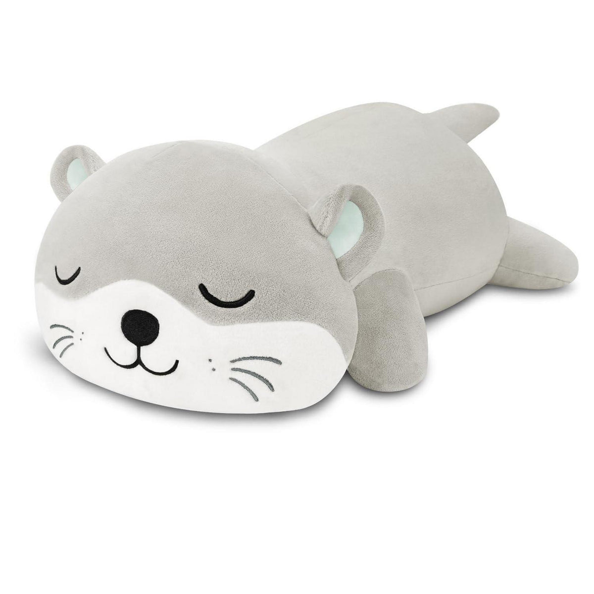 Gewichtetes Otter Plüschtier 60cm - Kuscheliges Plüschkissen