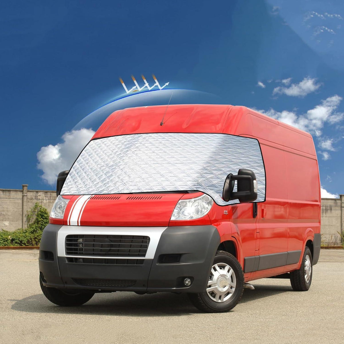 Windschutzscheibenabdeckung für Fiat Ducato/Peugeot Boxer/Citroen Jumper