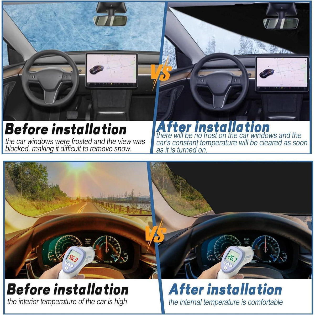 Windschutzscheibenabdeckung für Fiat Ducato/Peugeot Boxer/Citroen Jumper