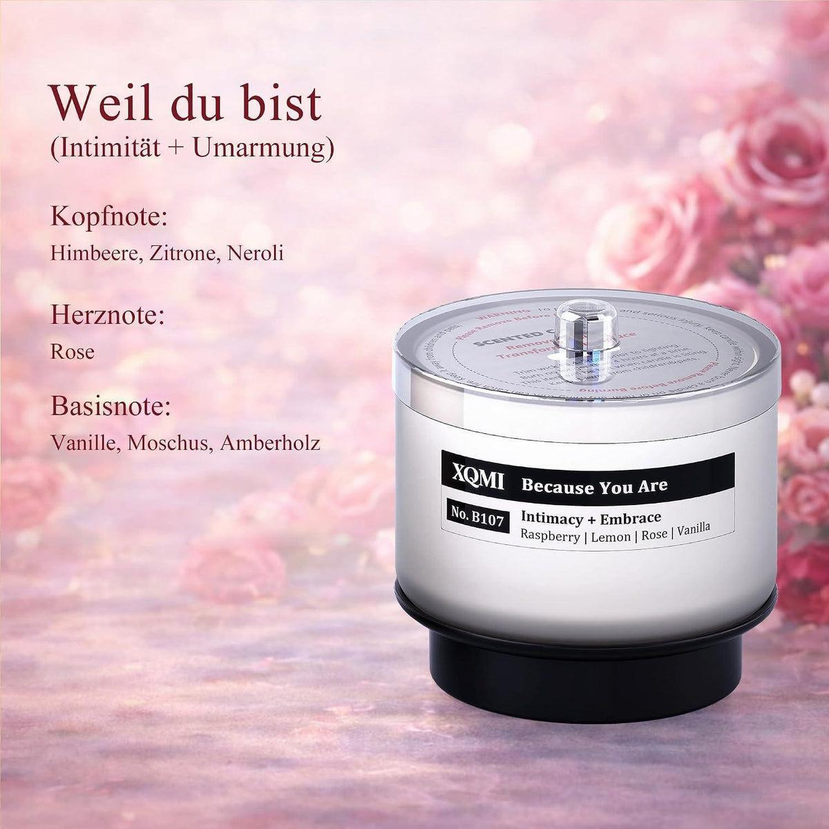 Smart Scent Candle Nachfüllset – 4er Luxus Duftkollektion