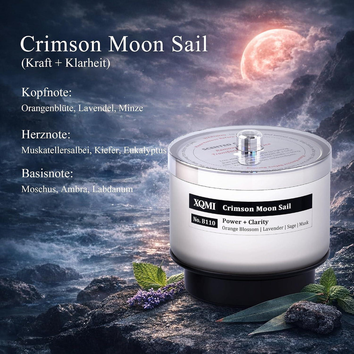 Intelligentes Duftkerzen Nachfüllset 4er Set – Fruchtige Düfte