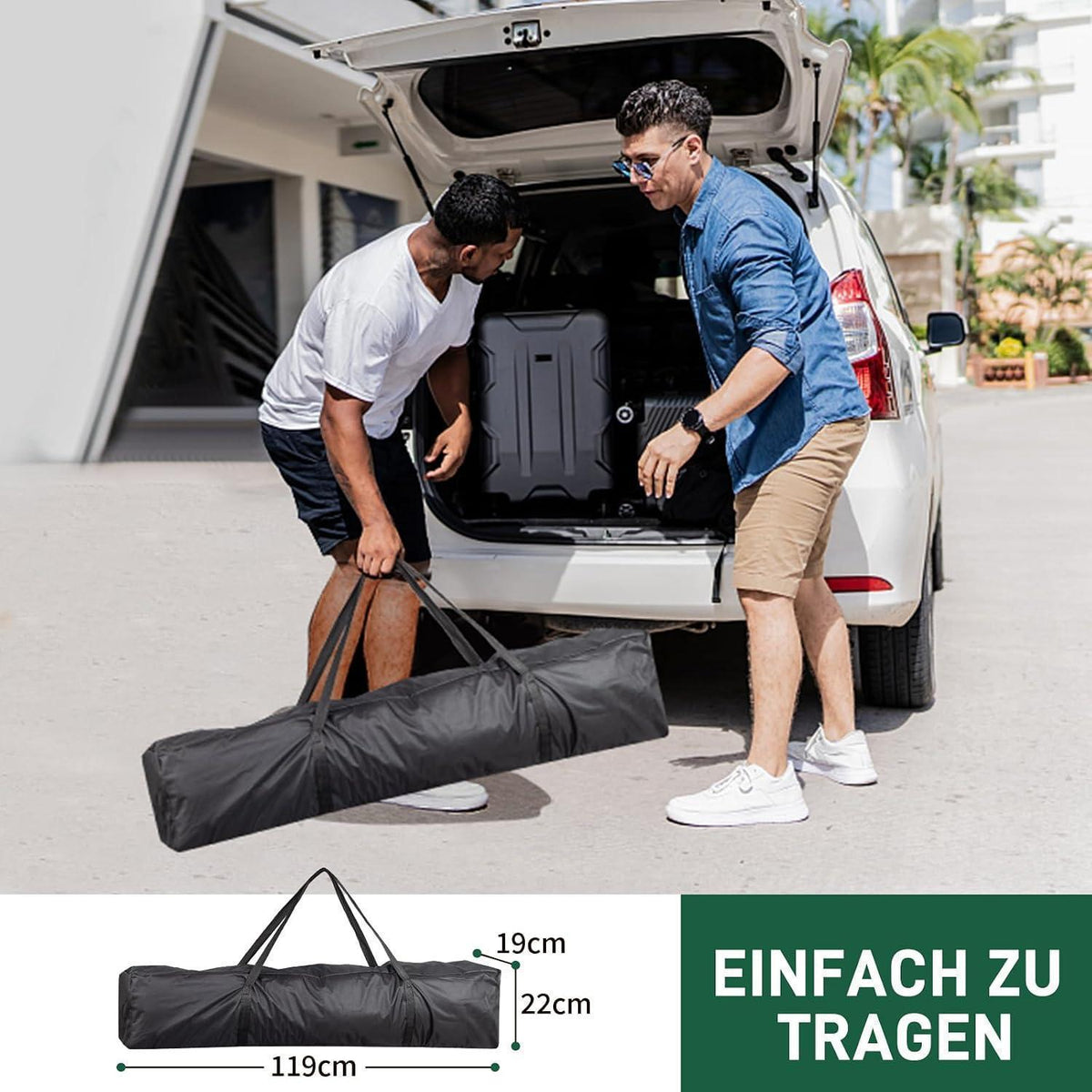 3x3m Faltpavillon – Wasserdicht, Stabil & UV-Schutz für Garten & Camping