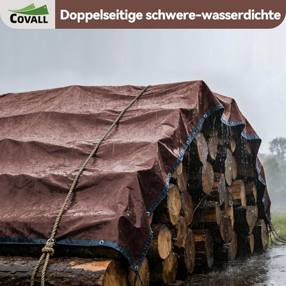 Schwere Abdeckplane 4x6m | 280g/m² | Reißfest & Wasserdicht