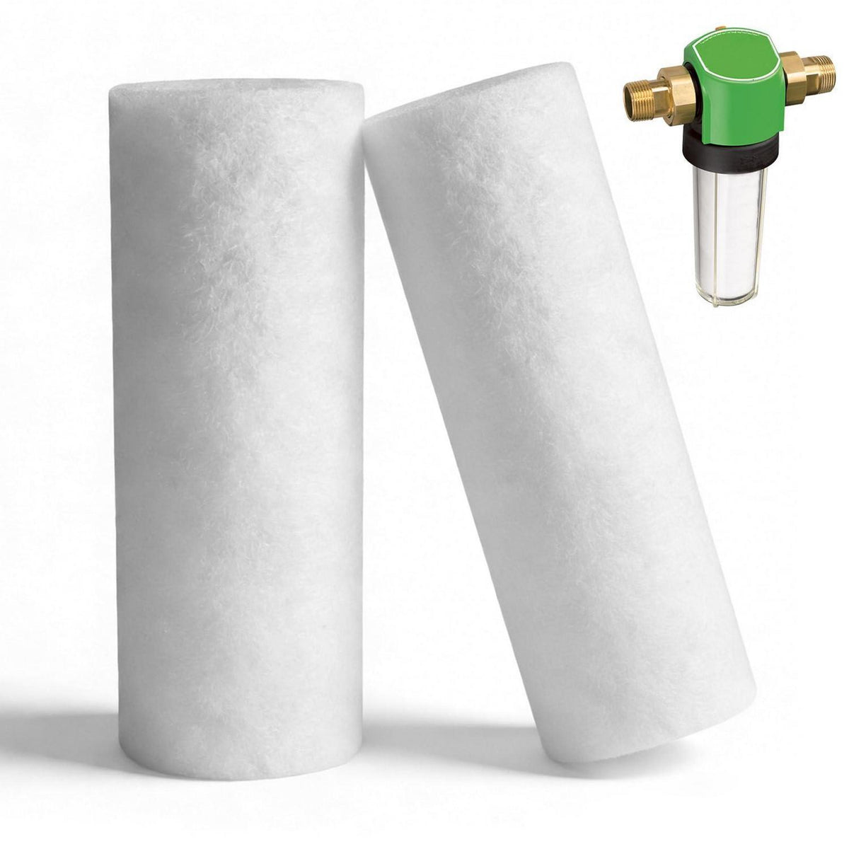 2x Ersatzfilter 80µm für Hauswasserfilter – Feinfilter Kerzen