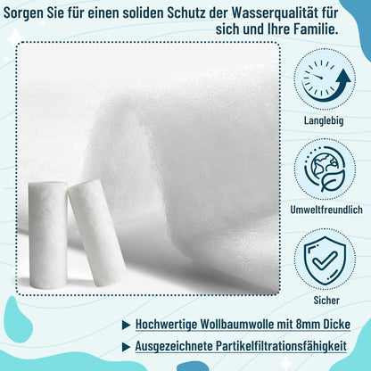 2x Ersatzfilter 80µm für Hauswasserfilter – Feinfilter Kerzen