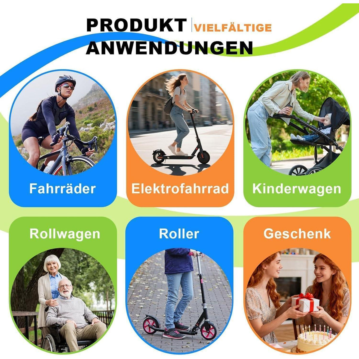 Fahrrad Getränkehalter mit Netztasche & Krokodil Design
