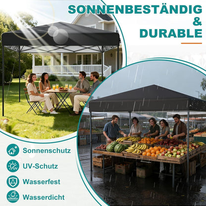 Pop-Up Pavillon 3x3m mit One-Touch – Faltzelt für Garten & Events