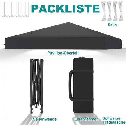 Pop-Up Pavillon 3x3m mit One-Touch – Faltzelt für Garten & Events